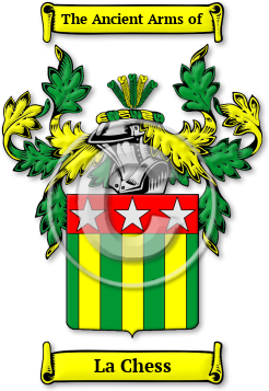 La Chess Family Crest Download (jpg) Legacy Series - 150 DPI